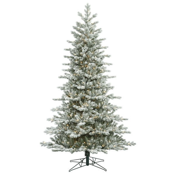 Vickerman Frosted Eastern Frasier Fir Artificial Christmas Tree With